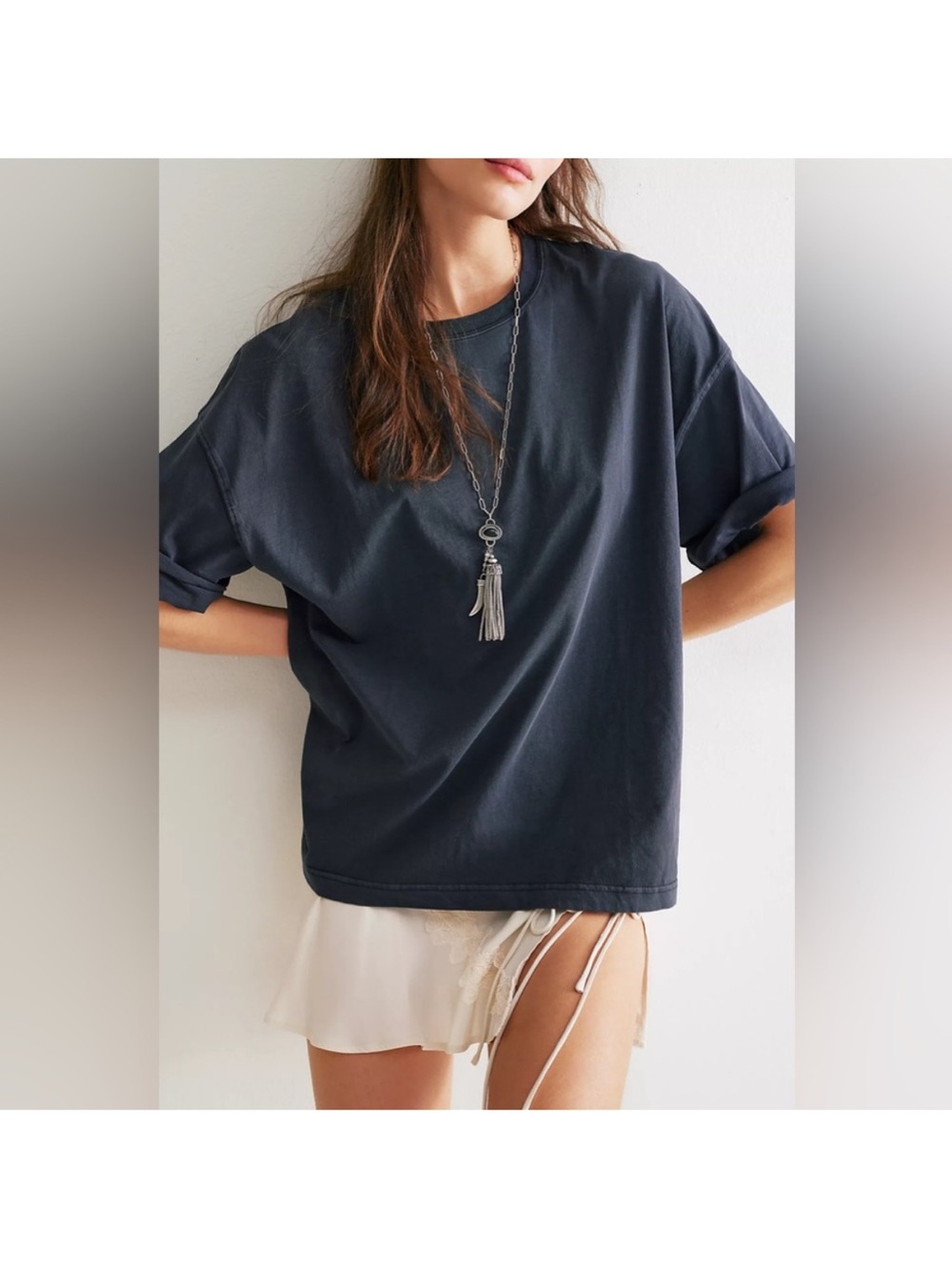 Free People We The Free Perfect Oversized Tee Size Small